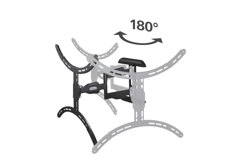 TV Väggfäste Hama VESA Full Motion Svart - Svart - Möbler - TV- & Mediamöbler - Mediastativ & väggfäste - Tv-stativ & Tv-väggfäste