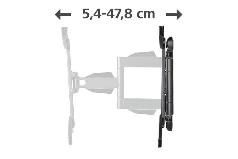 TV Väggfäste Hama VESA Full Motion Svart - Svart - Möbler - TV- & Mediamöbler - Mediastativ & väggfäste - Tv-stativ & Tv-väggfäste