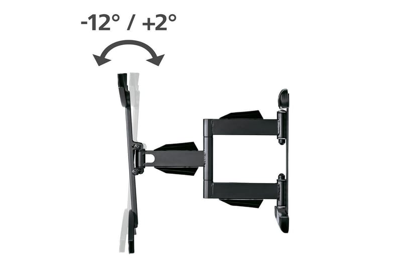 TV Väggfäste Hama VESA Full Motion Svart - Svart - Möbler - TV- & Mediamöbler - Mediastativ & väggfäste - Tv-stativ & Tv-väggfäste