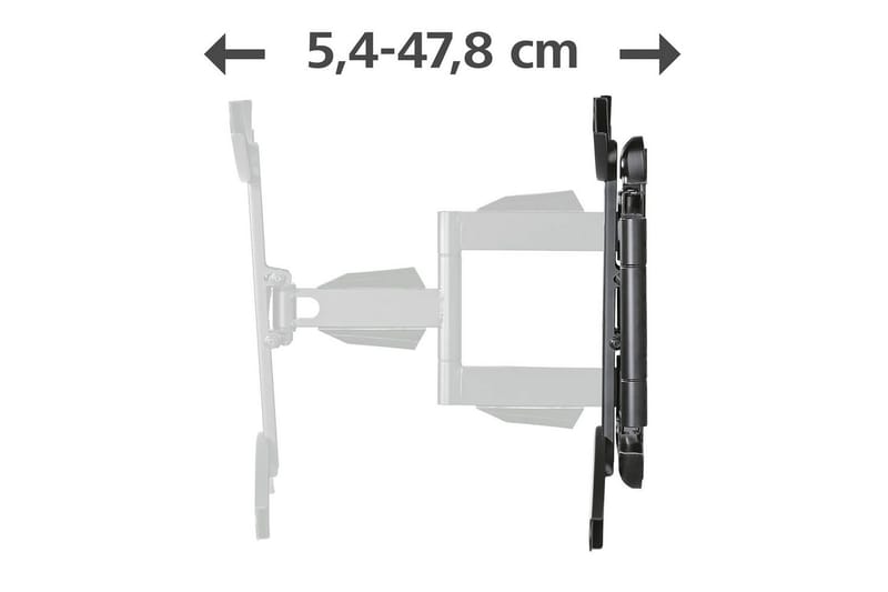 TV Väggfäste Hama VESA Full Motion Svart - Svart - Möbler - TV- & Mediamöbler - Mediastativ & väggfäste - Tv-stativ & Tv-väggfäste
