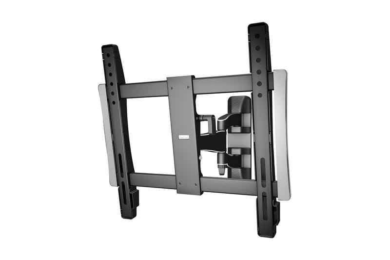 Väggfäste Premium 2arm Vesa 400x400 Svart - Svart - Tv-stativ & Tv-väggfäste
