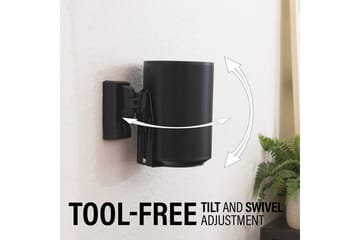 Väggfäste Sanus för Sonos Era 100 2 Delar - Svart - Möbler - TV- & Mediamöbler - Mediastativ & väggfäste - Högtalarstativ