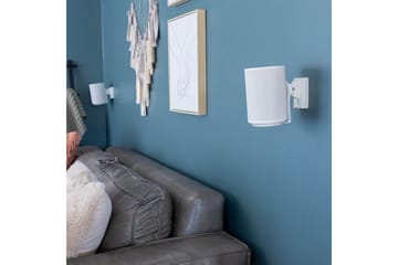 Väggfäste Sanus för Sonos Era 100 Vit - Vit - Möbler - TV- & Mediamöbler - Mediastativ & väggfäste - Högtalarstativ