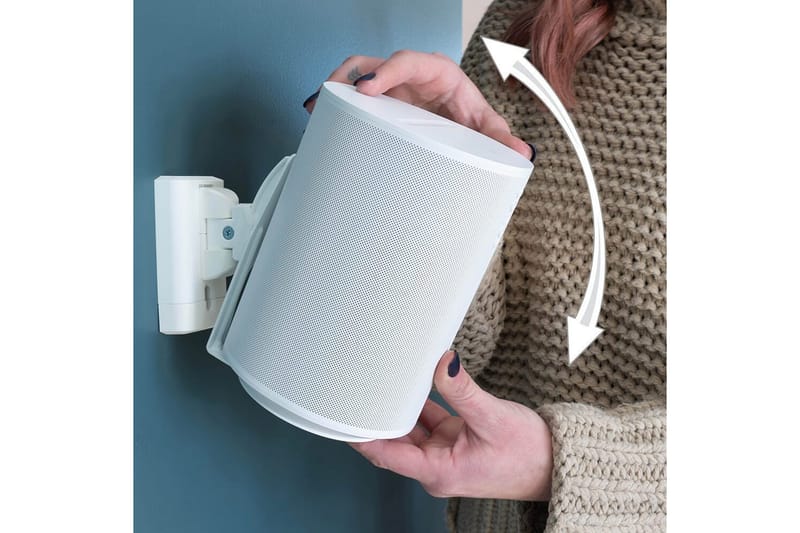 Väggfäste Sanus för Sonos Era 100 Vit - Vit - Möbler - TV- & Mediamöbler - Mediastativ & väggfäste - Högtalarstativ