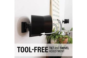 Väggfäste Sanus för Sonos Era 300 2 Delar - Svart - Möbler - TV- & Mediamöbler - Mediastativ & väggfäste - Högtalarstativ