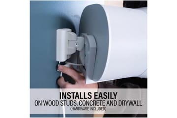 Väggfäste Sanus för Sonos Era 300 2 Delar - Vit - Möbler - TV- & Mediamöbler - Mediastativ & väggfäste - Högtalarstativ