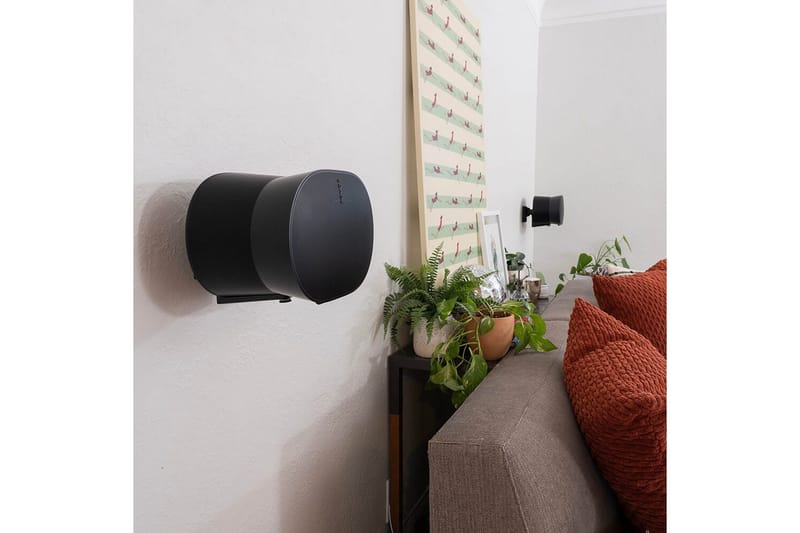 Väggfäste Sanus för Sonos Era 300 Svart - Svart - Möbler - TV- & Mediamöbler - Mediastativ & väggfäste - Högtalarstativ