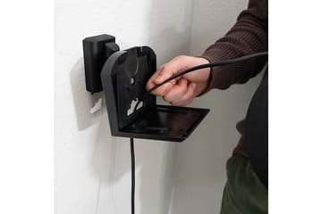 Väggfäste Sanus för Sonos Era 300 Svart - Svart - Möbler - TV- & Mediamöbler - Mediastativ & väggfäste - Högtalarstativ