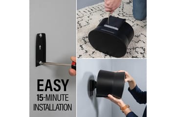 Väggfäste Sanus för Sonos Era 300 - Svart - Möbler - TV- & Mediamöbler - Mediastativ & väggfäste - Högtalarstativ