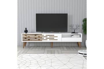 Valensiya Tv-bänk 180 cm - Vit - Möbler - TV- & Mediamöbler - TV bänk & mediabänk
