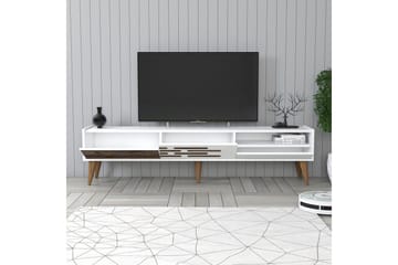 Valensiya Tv-bänk 180 cm - Vit - Möbler - TV- & Mediamöbler - TV bänk & mediabänk