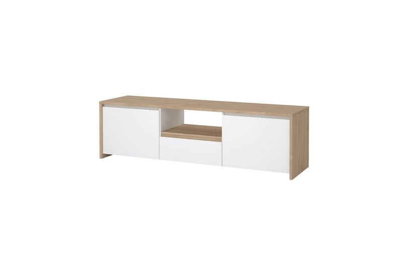Varun Tv-stativ 51 cm - Vit/Rödfärgat trä - Möbler - TV- & Mediamöbler - Mediastativ & väggfäste - Tv-stativ & Tv-väggfäste