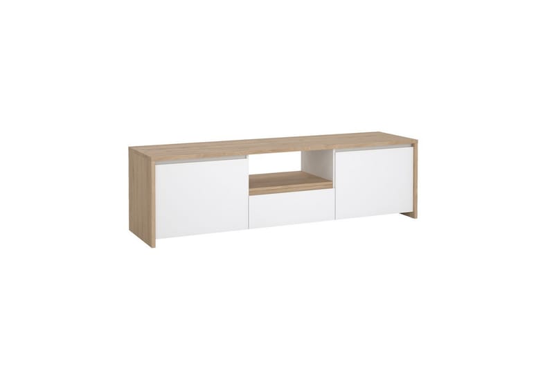 Varun Tv-stativ 51 cm - Vit/Rödfärgat trä - Möbler - TV- & Mediamöbler - Mediastativ & väggfäste - Tv-stativ & Tv-väggfäste