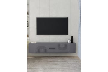 Veyra Tv-stativ 120x26 cm - Antracit - Möbler - TV- & Mediamöbler - Mediastativ & väggfäste - Tv-stativ & Tv-väggfäste