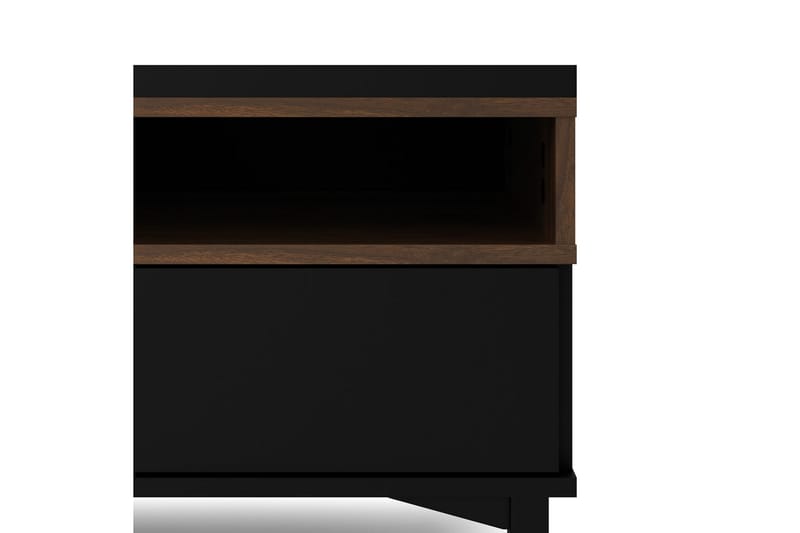 Virender Tv-stativ 48 cm - Svart/Natur - Möbler - TV- & Mediamöbler - Mediastativ & väggfäste - Tv-stativ & Tv-väggfäste