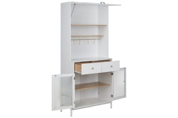 Vitrinskåp Parlin - Förvaring - Skåp - Vitrinskåp