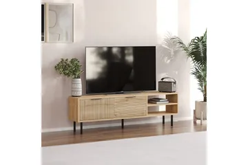 Wenus Tv-bänk 150 cm - Ek - Möbler - TV- & Mediamöbler - TV bänk & mediabänk