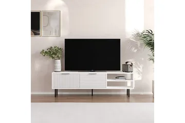 Wenus Tv-bänk 150 cm - Vit - Möbler - TV- & Mediamöbler - TV bänk & mediabänk