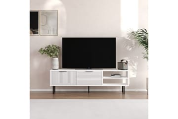 Wenus Tv-bänk 150 cm - Vit - Möbler - TV- & Mediamöbler - TV bänk & mediabänk
