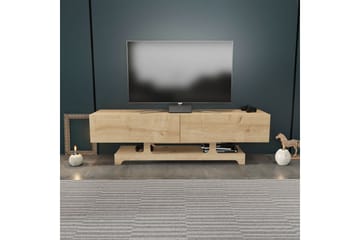 Zira Tv-bänk 160 cm - Ek - Möbler - TV- & Mediamöbler - TV bänk & mediabänk