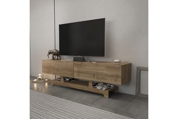 Zira Tv-bänk 160 cm - Valnöt - Möbler - TV- & Mediamöbler - TV bänk & mediabänk