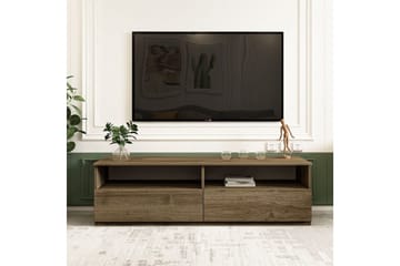 Zylen Tv-bänk 144 cm - Valnöt - Möbler - TV- & Mediamöbler - TV bänk & mediabänk