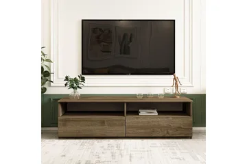 Zylen Tv-bänk 144 cm - Valnöt - Möbler - TV- & Mediamöbler - TV bänk & mediabänk
