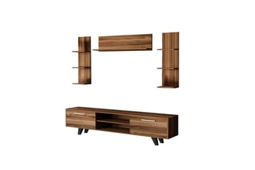 Zyrosen Tv-bänk 180 cm - Natur - Möbler - TV- & Mediamöbler - TV bänk & mediabänk