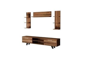 Zyrosen Tv-bänk 180 cm - Natur - Möbler - TV- & Mediamöbler - TV bänk & mediabänk