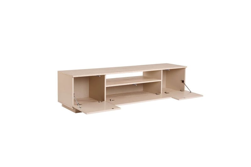 Meni Tv-bänk 180 cm - Mörkbrun/Taupe - Möbler - TV- & Mediamöbler - TV bänk & mediabänk