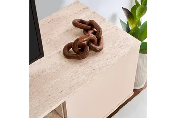 Meni Tv-bänk 180 cm - Mörkbrun/Taupe - Möbler - TV- & Mediamöbler - TV bänk & mediabänk