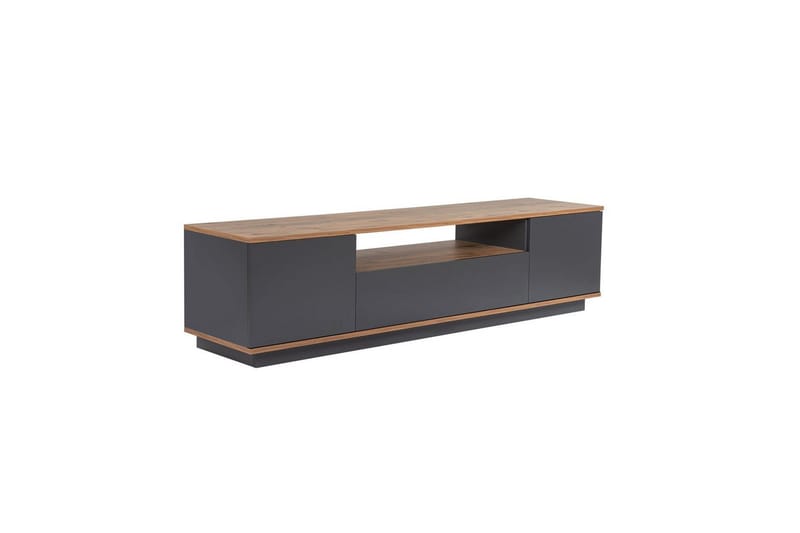 Meni Tv-bänk 180 cm, Natur/Antracit