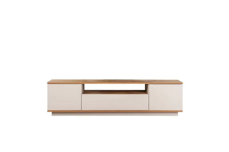 Meni Tv-bänk 180 cm - Natur/Gul - Möbler - TV- & Mediamöbler - TV bänk & mediabänk