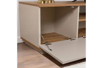 Meni Tv-bänk 180 cm - Natur/Gul - Möbler - TV- & Mediamöbler - TV bänk & mediabänk