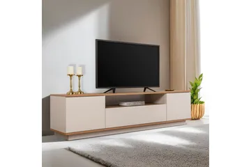 Meni Tv-bänk 180 cm - Natur/Gul - Möbler - TV- & Mediamöbler - TV bänk & mediabänk