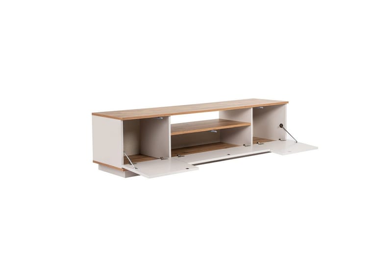 Meni Tv-bänk 180 cm - Natur/Gul - Möbler - TV- & Mediamöbler - TV bänk & mediabänk