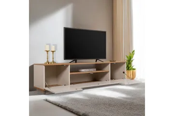 Meni Tv-bänk 180 cm - Natur/Gul - Möbler - TV- & Mediamöbler - TV bänk & mediabänk
