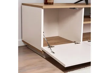 Meni Tv-bänk 180 cm - Natur/Vit - Möbler - TV- & Mediamöbler - TV bänk & mediabänk