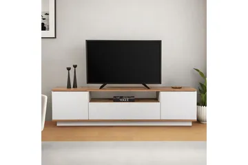 Meni Tv-bänk 180 cm - Natur/Vit - Möbler - TV- & Mediamöbler - TV bänk & mediabänk