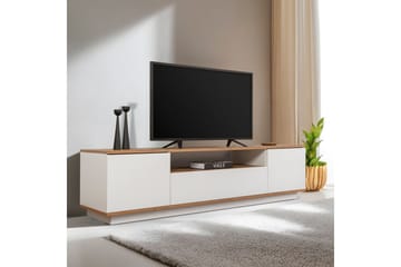 Meni Tv-bänk 180 cm - Natur/Vit - Möbler - TV- & Mediamöbler - TV bänk & mediabänk