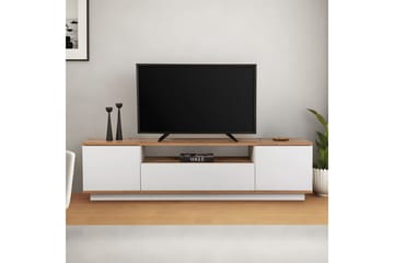 Meni Tv-bänk 180 cm - Natur/Vit - Möbler - TV- & Mediamöbler - TV bänk & mediabänk