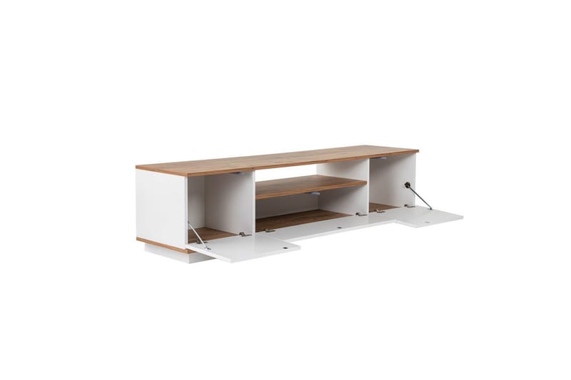 Meni Tv-bänk 180 cm - Natur/Vit - Möbler - TV- & Mediamöbler - TV bänk & mediabänk