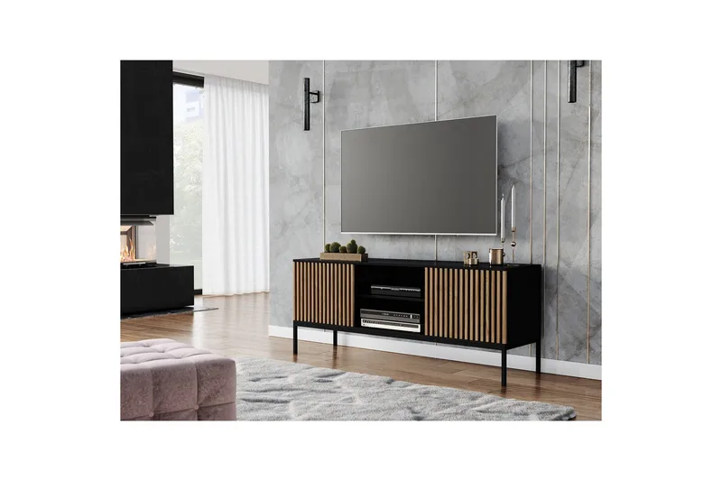 Meorati Tv-skåp 150 cm - Brun - Möbler - TV- & Mediamöbler - TV-skåp