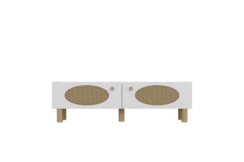 Mittopuri Tv-bänk 153,6 cm - Taupe - Möbler - TV- & Mediamöbler - TV bänk & mediabänk