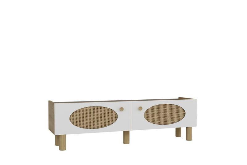 Mittopuri Tv-bänk 153,6 cm - Taupe - Möbler - TV- & Mediamöbler - TV bänk & mediabänk
