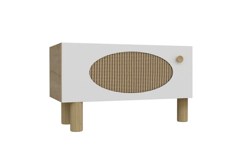 Mittopuri Tv-bänk 153,6 cm - Taupe - Möbler - TV- & Mediamöbler - TV bänk & mediabänk