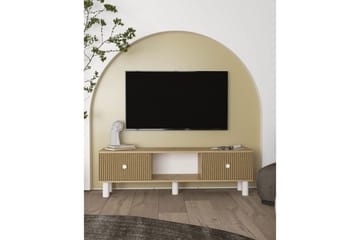 Mono Tv-bänk 150 cm - Brun/Rödfärgat trä - Möbler - TV- & Mediamöbler - TV bänk & mediabänk