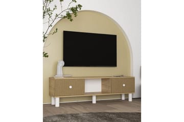 Mono Tv-bänk 150 cm - Brun/Rödfärgat trä - Möbler - TV- & Mediamöbler - TV bänk & mediabänk