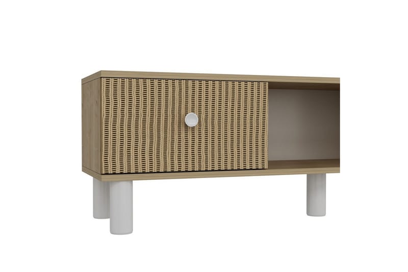 Mono Tv-bänk 150 cm - Brun/Rödfärgat trä - Möbler - TV- & Mediamöbler - TV bänk & mediabänk