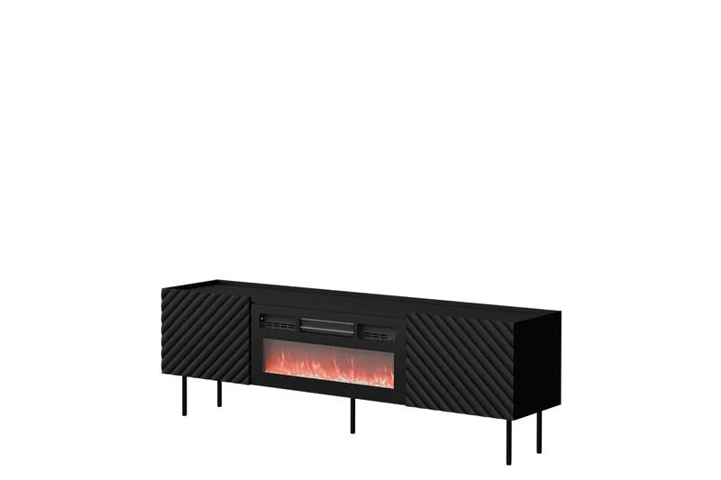Munkedal Tv-bänk 181 cm, Svart